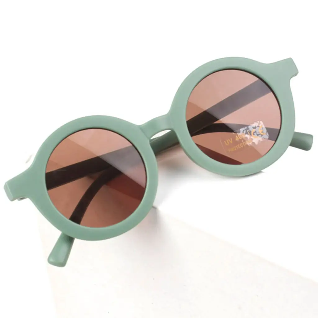 gafas de sol redondas para niños y niñas lentes de sol redondas para exteriores Estilo Vintage protección UV gafas de sol redondas para niños y niñas lentes de sol redondas para exteriores Estilo Vintage protección UV