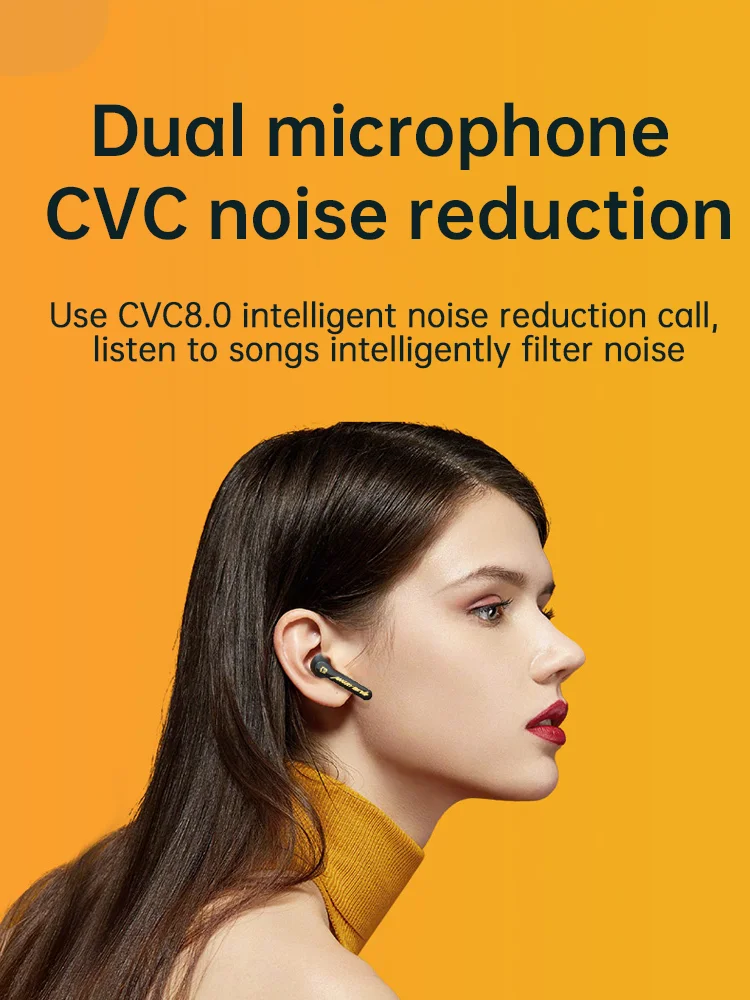 Wireless Bluetooth Headsets In-Ear Earphone HIFI Heavy Bass No Delay Long Battery Life Sports Waterproof For Xiaomi Huawei Apple