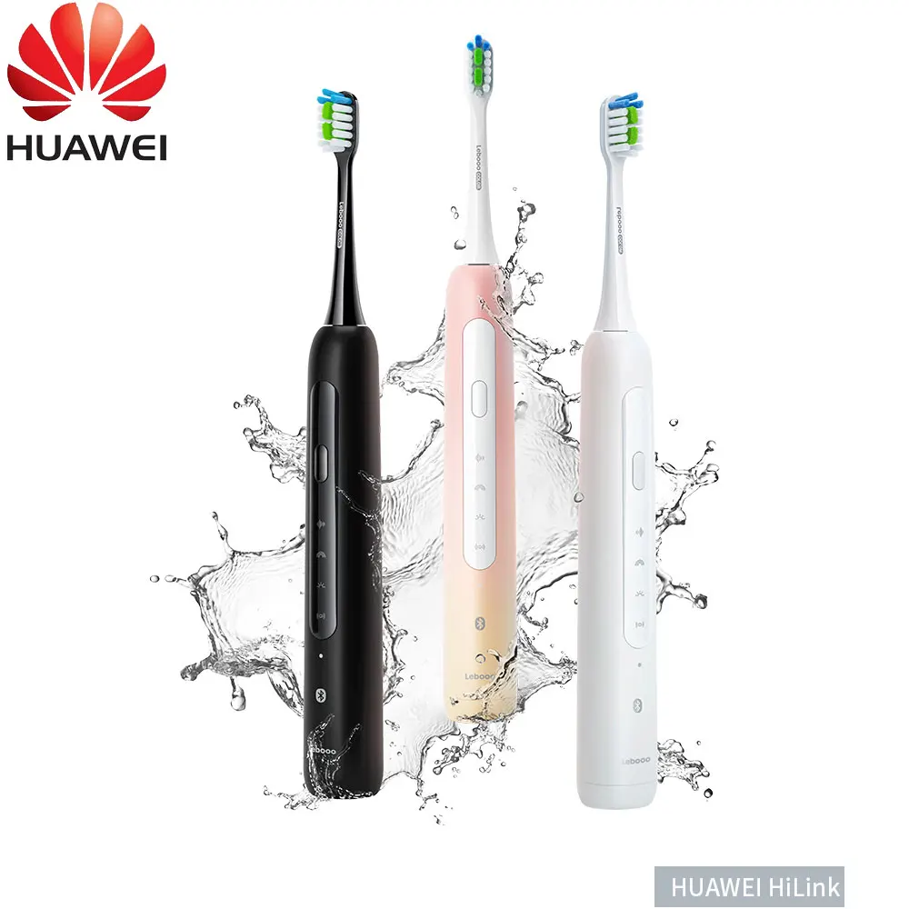 Умная звуковая электрическая зубная щетка huawei Hilink, Высококачественная сменная насадка для зубной щетки, отбеливающая здоровое приложение, звуковая зубная щетка