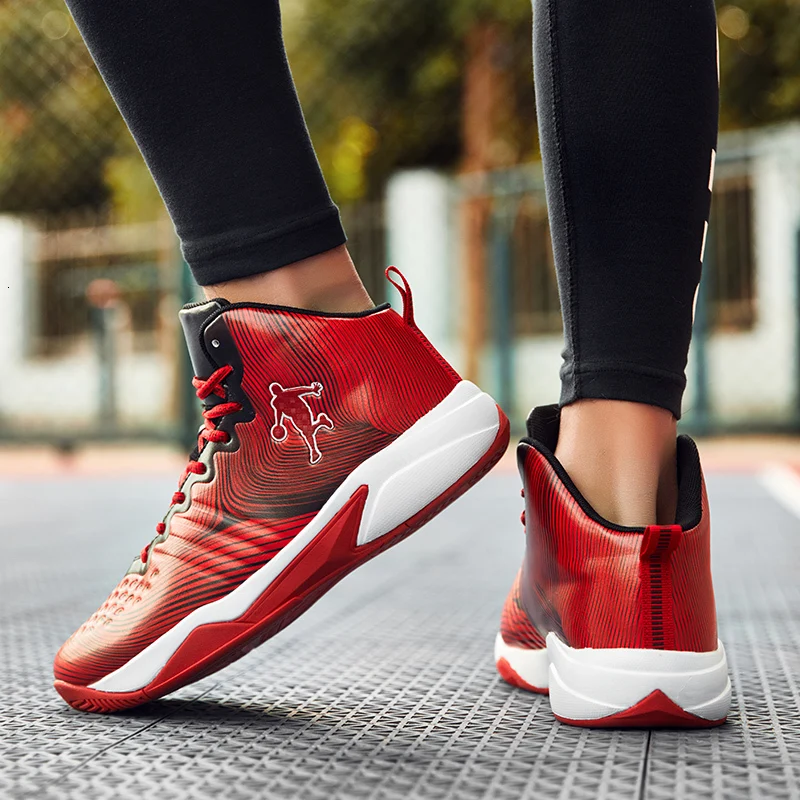 BOUSSAC Баскетбольная обувь; Uptempo Jordan; дышащая обувь; нескользящие спортивные кроссовки; уличная Баскетбольная обувь; кроссовки для мужчин