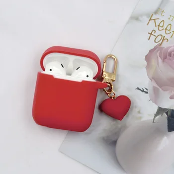 

Cute Cartoon Silicone Case for Apple Airpods Case Accessories Bluetooth Earphone Headphone Protective Cover Decorative Box Bag