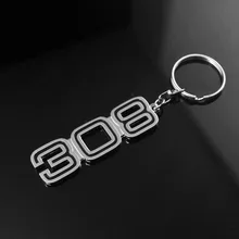 308 автомобильный брелок с логотипом для Ferrari 308 GTBi GTSi, универсальный брелок для ключей brelok llavero, брелок для автомобиля, стильный брелок