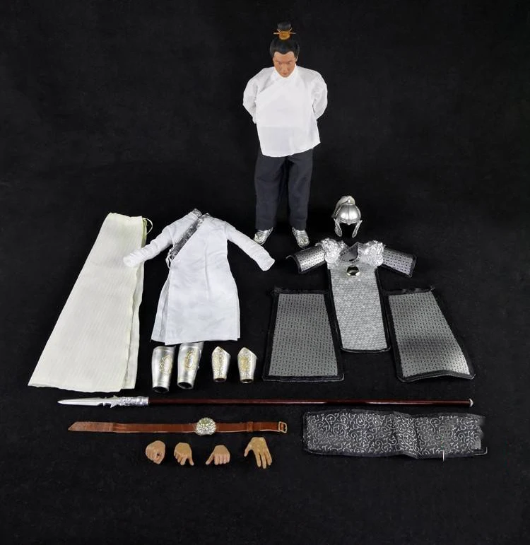 В наличии полный set1/6 весы древний солдат из трех королевств Чжао модель для любителей праздничные подарки