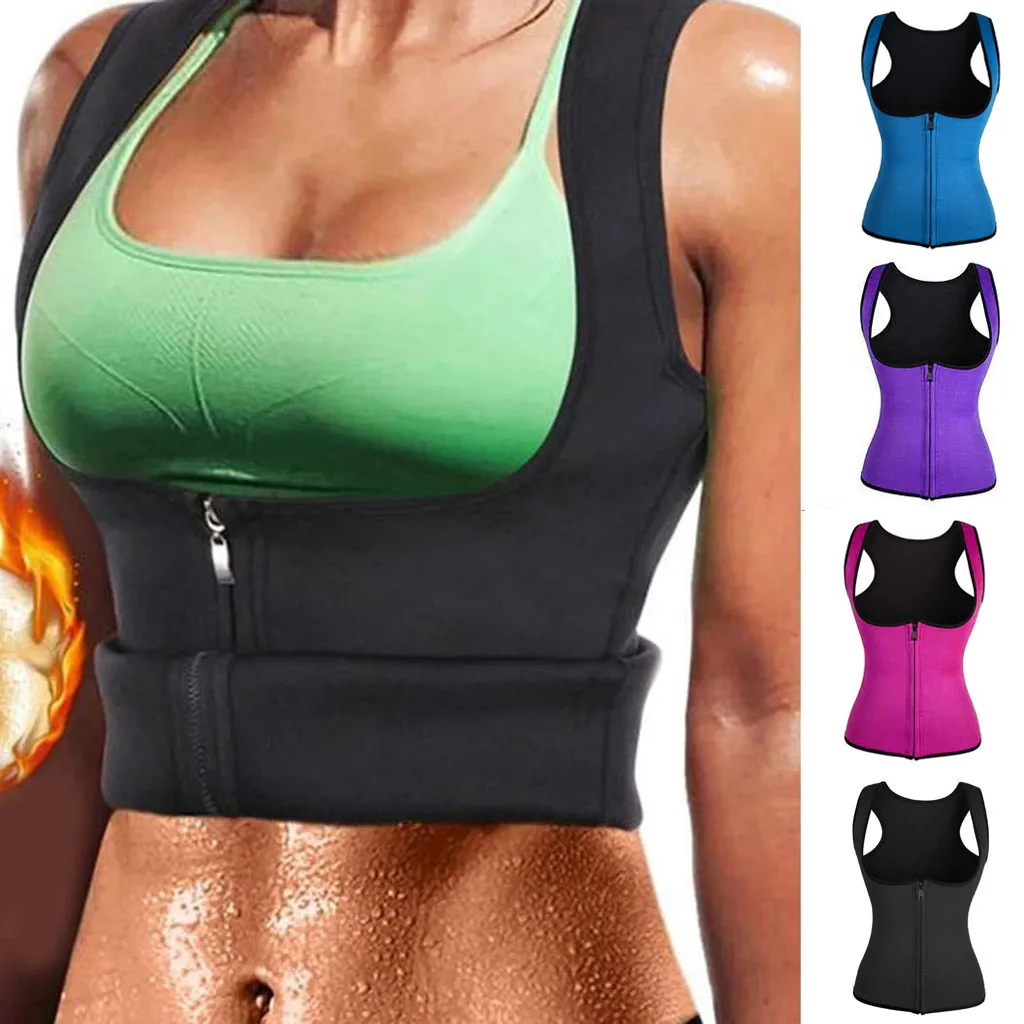 

Women Neoprene Shaperwear Waist Trainer girdles slimming belt Waist Cincher Vest Tummy Belly Body Shaper fajas Colombianas #H