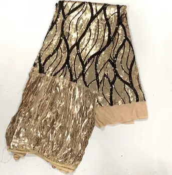 

nice looking feather embroidery tulle mesh lace fabric David-11.7805 with good quality for party dress