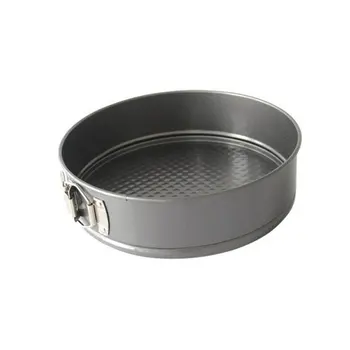 

Baking Insert Round Carbon Steel Mold Non-stick Bulk Cakes Live Bottom Pull Buckle Tray Removable Kitchen Utensil