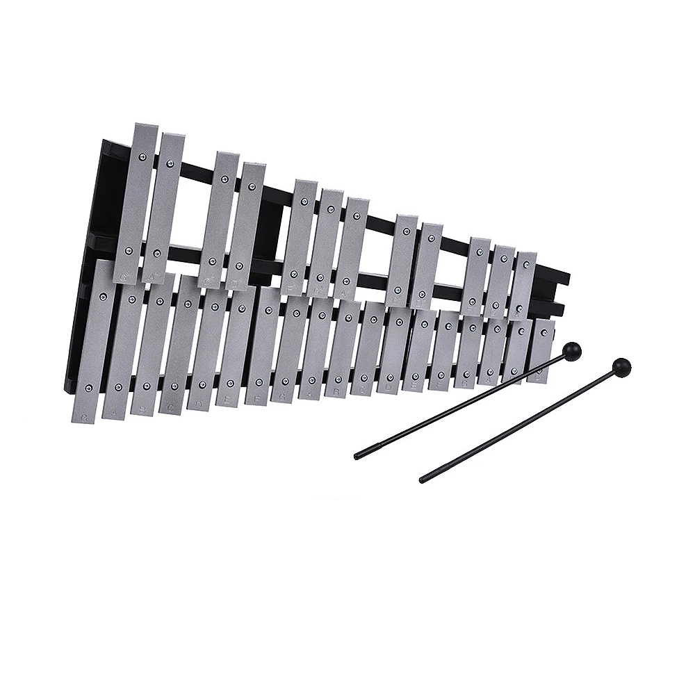 Foldable 30 Note Glockenspiel Xylophone Piano Fleet Glockenspiel