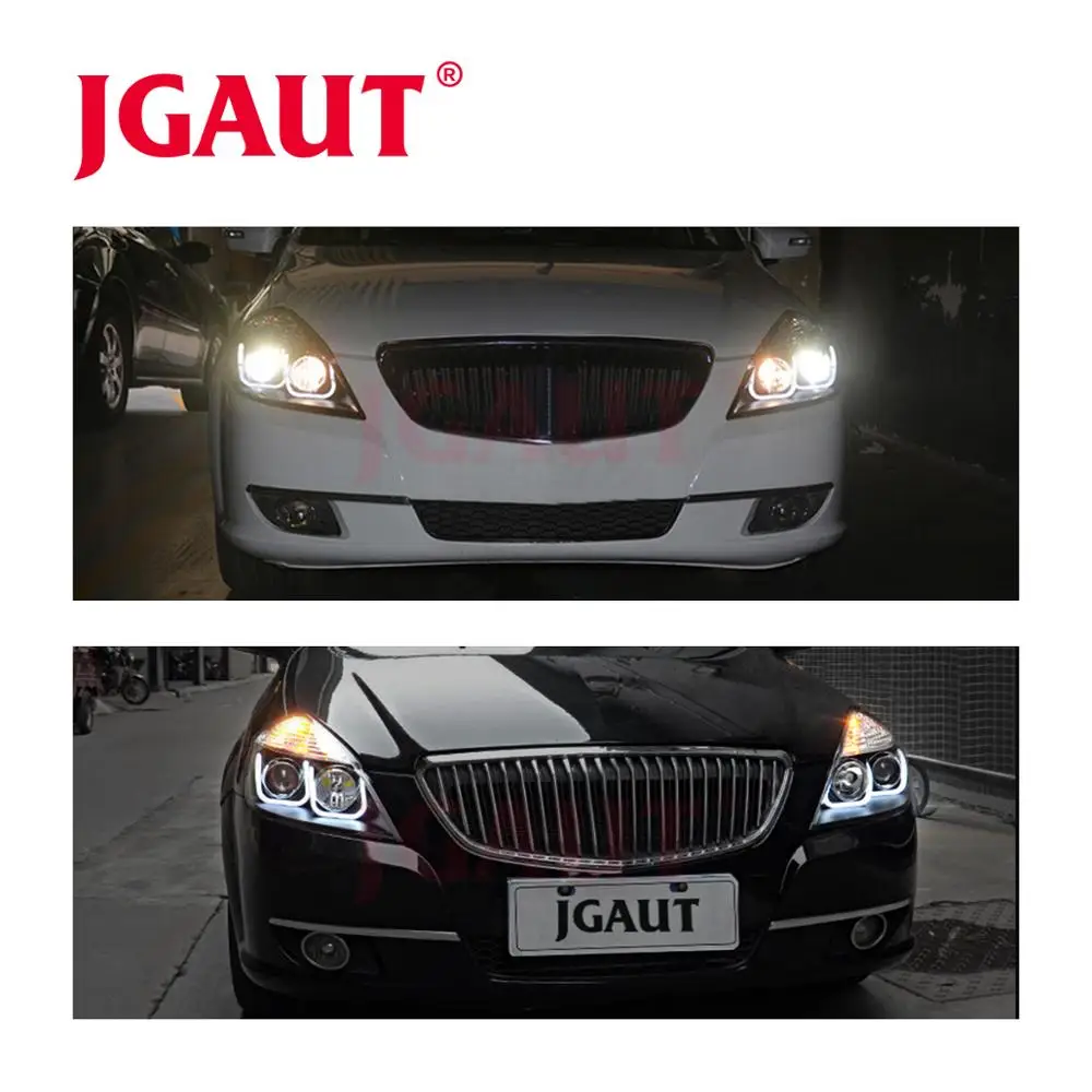 Корпус передней фары в сборе автомобиля для фар Buick Excelle 2008- светодиодный фонарь DRL Объектив Двойной Луч Биксенон HID Q5 весь комплект