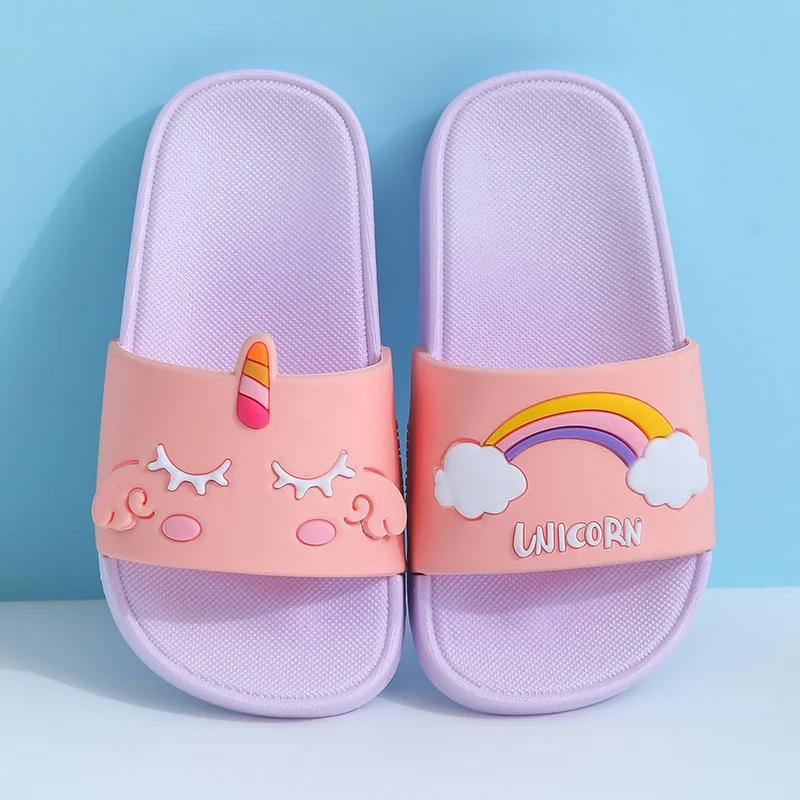 Unicorn Summer Beach Flip Flops