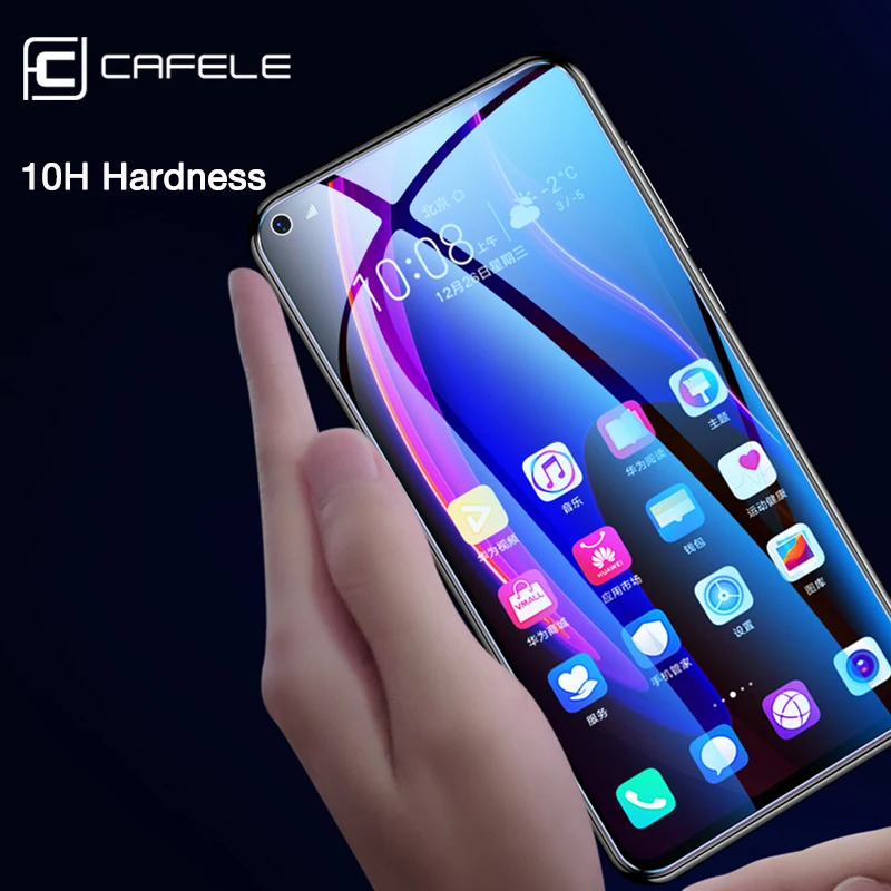CAFELE Screen Protector for Huawei honor 20 pro Tempered Glass 2.5D Edge Ultra-thin HD Clean Protective Glass Film for Honor 20