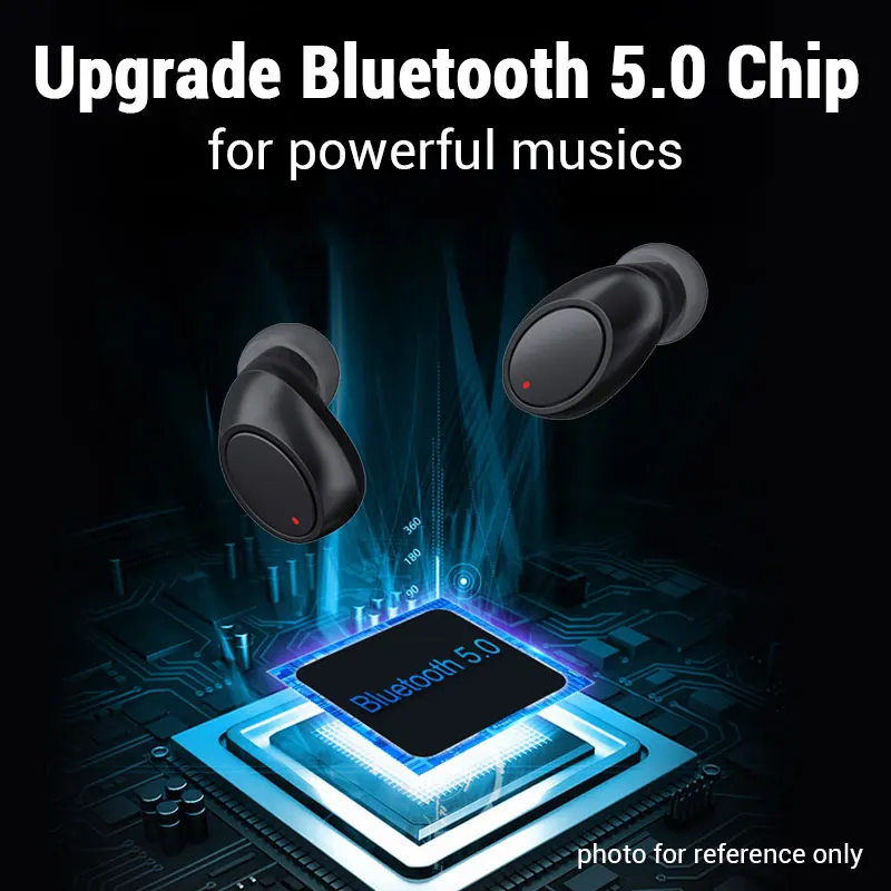 TWS беспроводные наушники 5,0 Bluetooth гарнитура в деловом стиле стерео наушники водонепроницаемые с микрофоном Draadloze Oordopjes для iPhone xiaomi