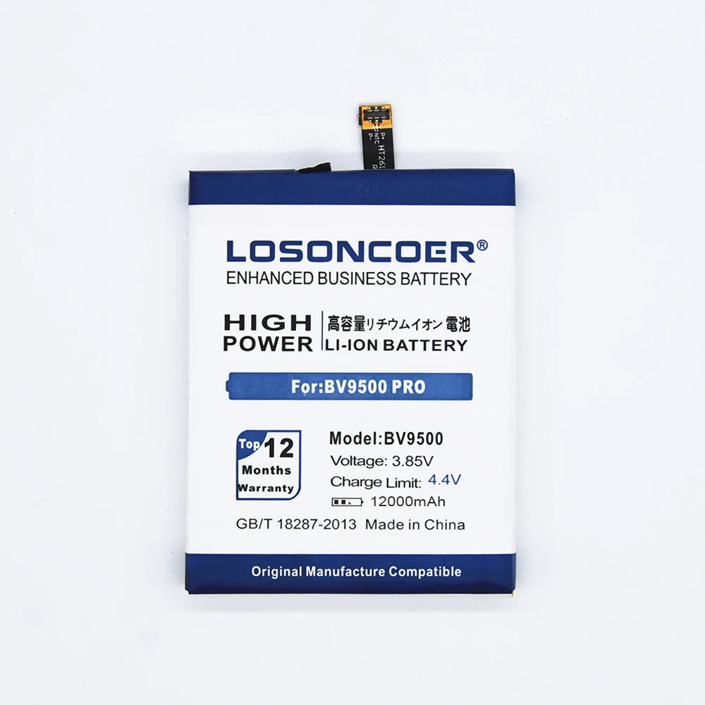 LOSONCOER BV9500 батарея 12000 мАч для Blackview BV9500 Pro MT6763T 536380+ отслеживающий номер бесплатные инструменты+ наклейка