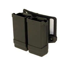 

Military Double Handgun Pistol 9mm Magazine Mag Pouch Case Holder Belt Loop Hunting Gun Accessory For Glock 17 19 92fs Universal