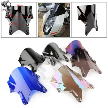 

Black Wind Screen Deflectors Windshield Windscreen Window For 2010-2015 10-15 KTM 1190 RC8 2010 2011 2012 2013 2014 2015