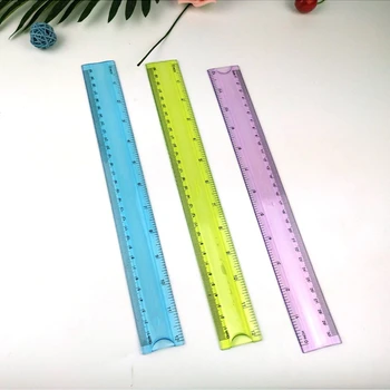 

Soft Ruler Multi Colour Student Flexible Ruler Tape Measure 20cm 30cm(8\12inch) Straight Ruler Office School Supplies