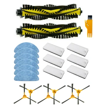 

for Neatsvor X500 Robot Vacuum Cleaner Accessories Replacement Washable Brushes Hepa Filter Mop Cloth Main Roller Brush