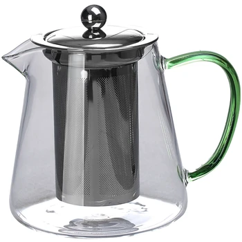 

550Ml Borosilicate Glass Teapot Heat-Resistant Glass Teapot High Borosilicate Teapot Coffee Pot