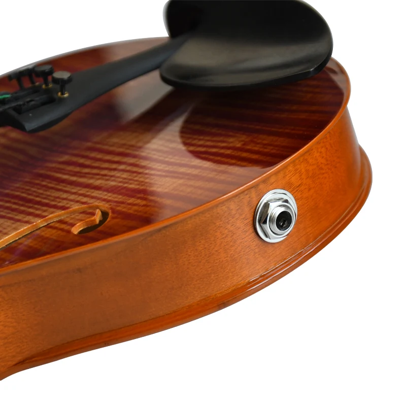 Kinglos New design lip glosh brea para false pattern shoulder sponge python skin electric Violin