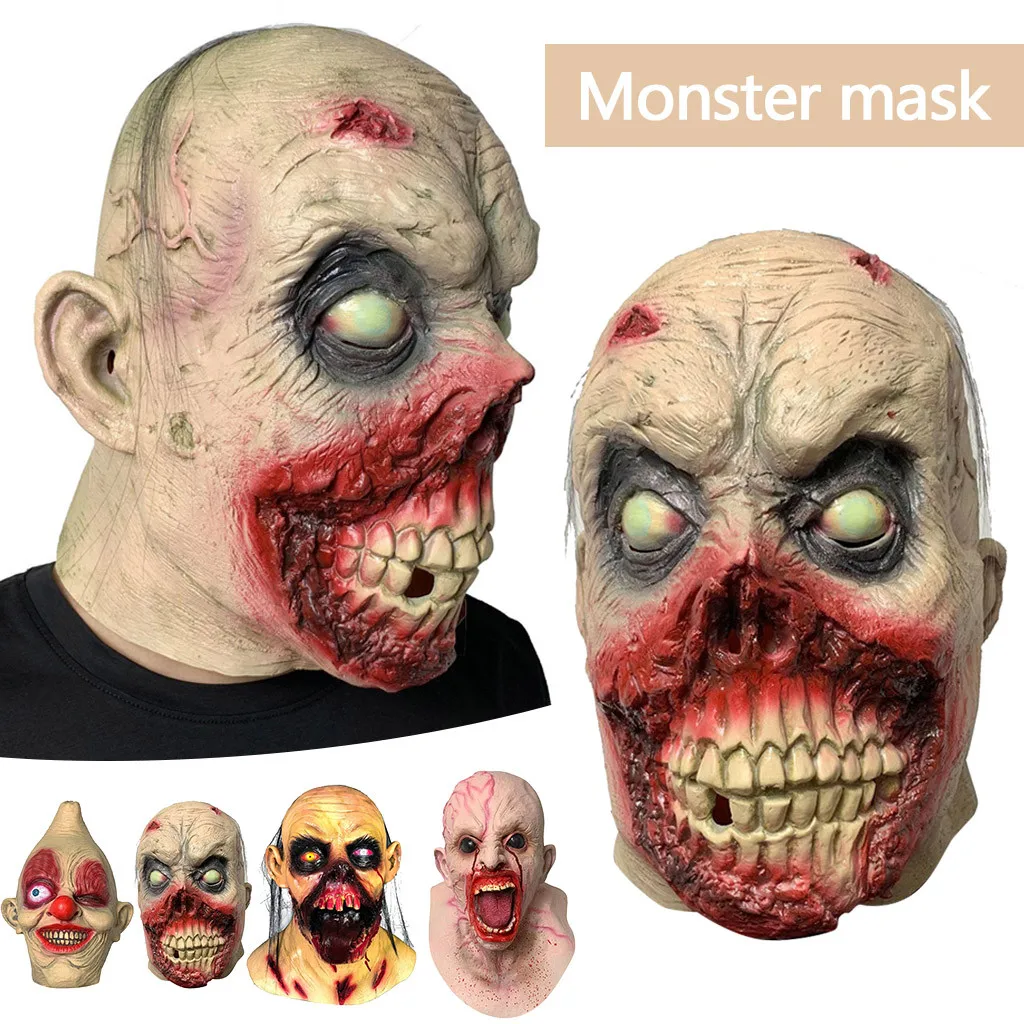 Halloween Horror Mask Ghost Festival Scary Masquerade Cosplay Party Supplies Z0731 |