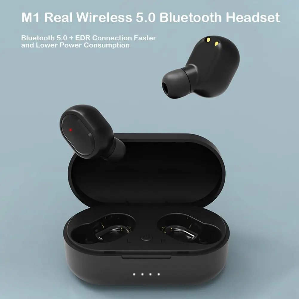TWS Bluetooth наушники 5,0 настоящие Беспроводные наушники с микрофоном Handsfree AI управление для Xiaomi Redmi наушники стерео гарнитура