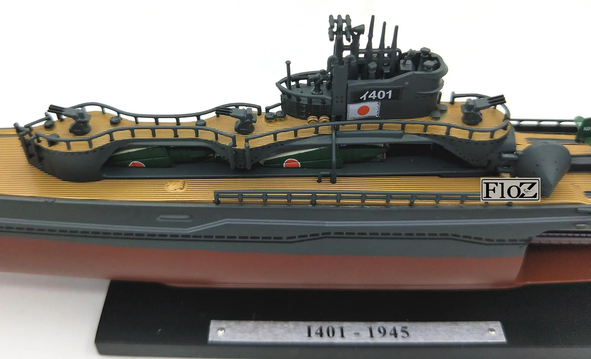 Toys Hobbies FloZ Japan I400 Class Submarine UBoat 1/350 diecast Model