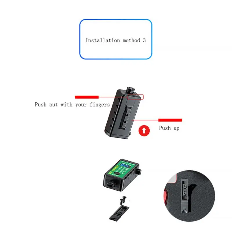 Водонепроницаемое зарядное устройство QC3.0 PD Type C для мотоцикла 12 В 24 адаптер SAE USB с