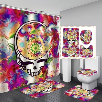 

Halloween Decoration,Skull,Skelton,Curtains for Bathroom Shower,Bedroom,Window,Wall,Restaurant,Bar,Canteen,Gifts