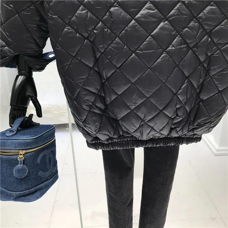 Модная новинка года; Abrigos Mujer Invierno; зимняя женская куртка; однобортный пиджак с вышивкой; женские зимние куртки и парки
