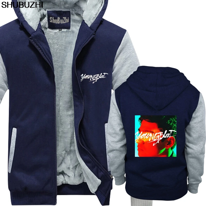 Куртка мужская брендовая куртка мужские толстые толстовки 5SOS Youngblood Calum Мужская толстовка бренд shubuzhi хлопковые плотные толстовки Топы sbz487