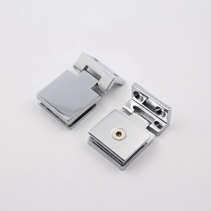 8-10mm Frameless Bracket Wall to Glass Door Hinges Bathroom Shower Door Bracket Wall Mount Hinge