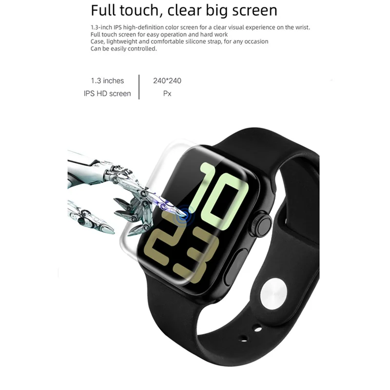38 мм умные часы женские PK IWO 11 Pro IWO 12 Pro умные часы водонепроницаемые IP68 монитор сердечного ритма и артериального давления для Iphone Android