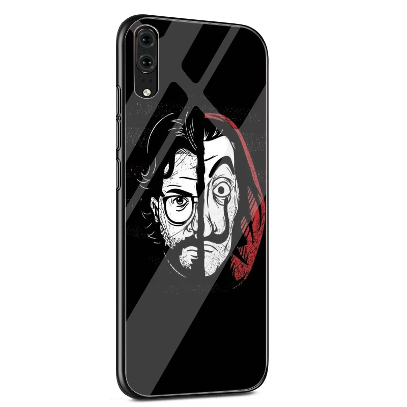G6 ТПУ стеклянный чехол для телефона huawei mate Honor 8X9 10 7A 20 P30 P20 P10 Lite Pro P Smart Cover ТВ серии деньги Heist дом бумаги - Цвет: G6