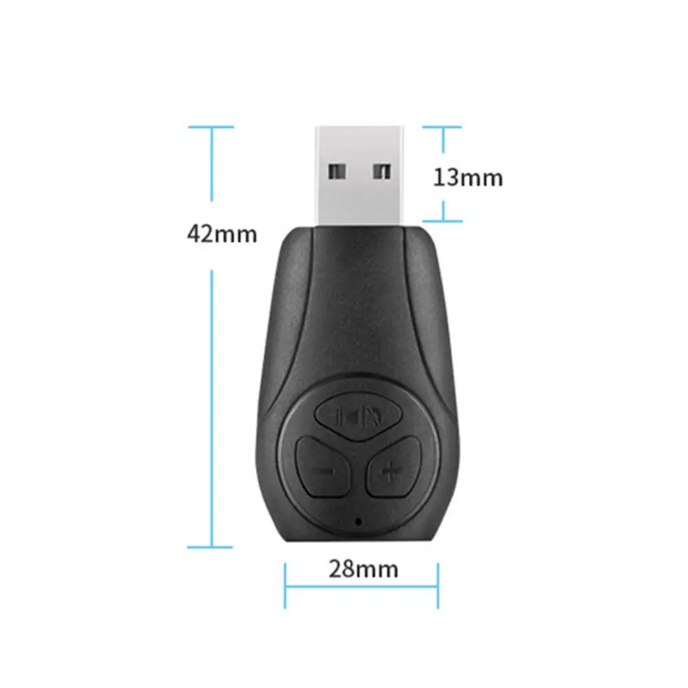 Адаптер беспроводной Bluetooth динамик USB AUX аудио стерео музыка автомобильный приемник адаптер MP3 32 Гб передняя вилка