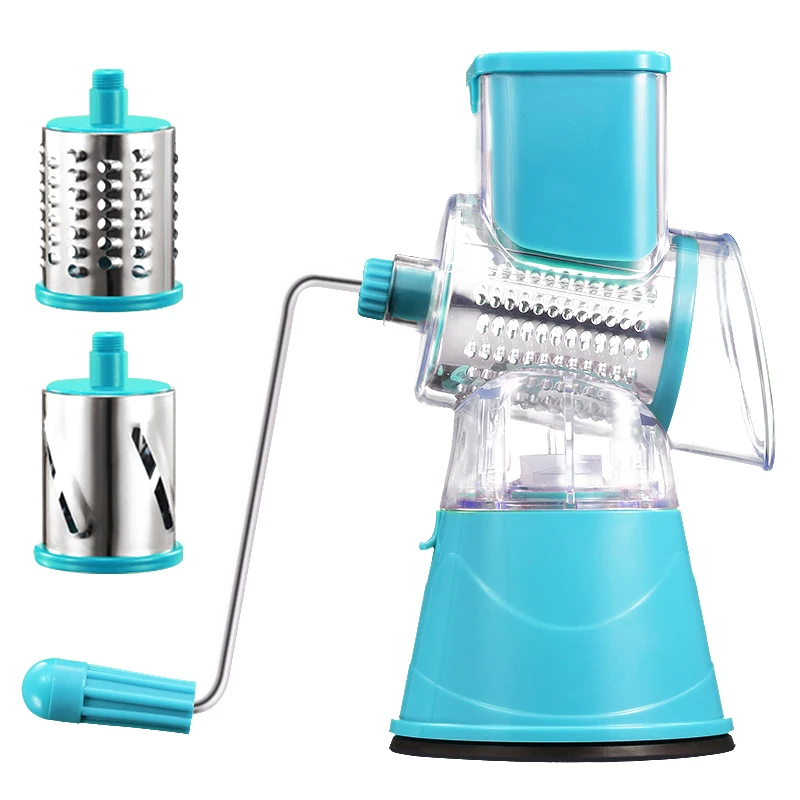 Pаспродажа TTLIFE овощерезка круглая мандолина слайсер картофель морковь Терка слайсер с 3 Нержавеющая сталь измельчитель лезвия кухонный инструмент