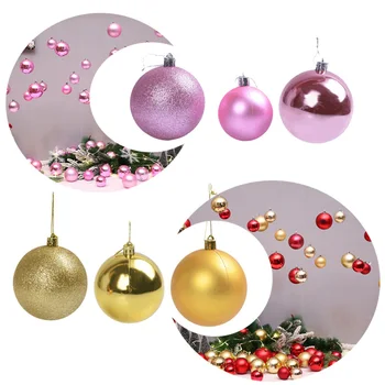 

24Pcs Christmas Tree Ball Decoration For Home DIY Xmas Birthday Wedding New Year Baubles Ball Hanging Decoration Part Tree Decor