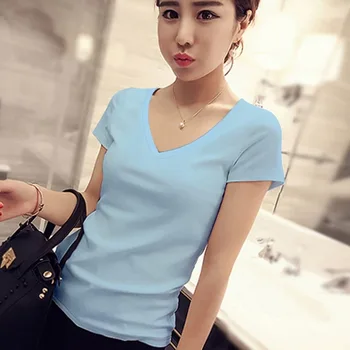 

2020 Tops T-shirts Cotton Female Fashion fuchsia Womens Garment