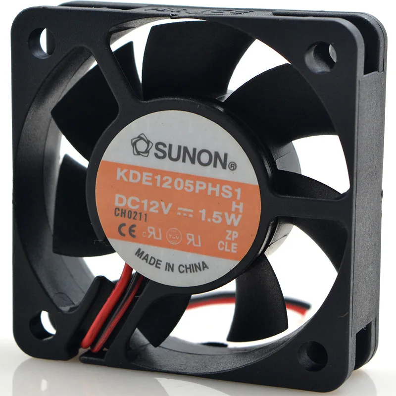 Аутентичный вентилятор для рассеивания тепла SUNON 5 см 12 В 1 Вт KD1205PHB1 5015 | Компьютеры
