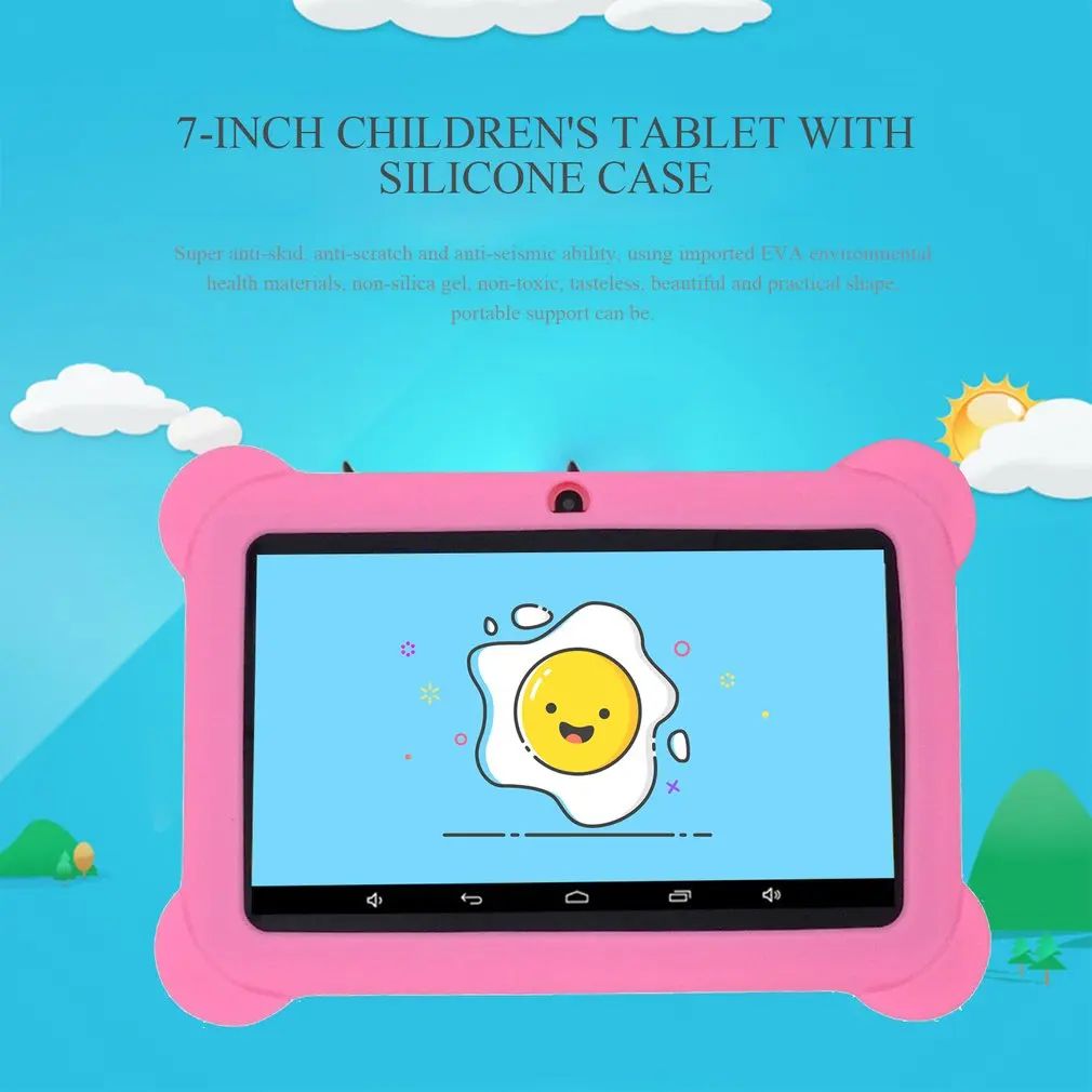 

7 inch Kids Tablet for Children 512MB+8GB Quad Core Android +Screen Protector gifts for Child Kid