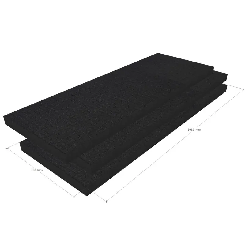 

One set 3pcs pre-cut foam 750 * 400 **50mm for tool case tool box