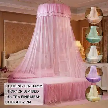 

New Luxury Princess Butterfly Bed Canopy Mosquito Net Bedroom Mosquito Netting Bed Curtain Canopy Netting Mosquito