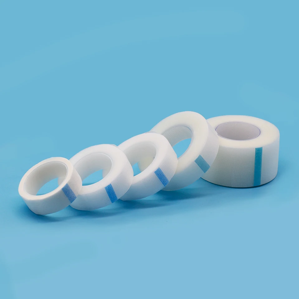 2 рулона ленты для наращивания ресниц дышащая ткань Нетканая Клейкая Бумажная