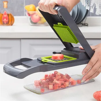

MultiFunction Vegetable Cutter Mandoline Slicer Fruit Potato Peeler Plastic