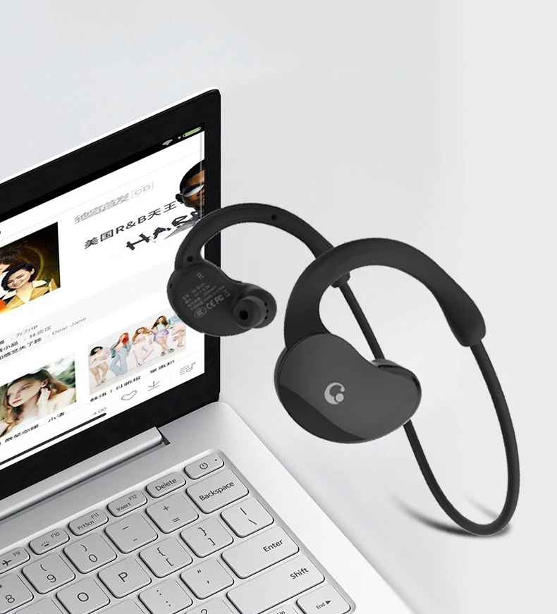 Mitvaz Bluetooth наушники 32 Гб MP3 плеер беспроводные наушники IPX6 водонепроницаемые спортивные наушники-вкладыши HD стерео