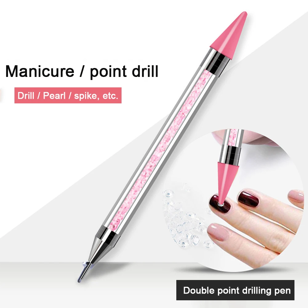 Dotting Pen Стразы для ногтей набор очаровательные украшения дома салона 3D пинцет