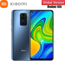 Global Version Xiaomi Redmi 10X Smart Phone 4G 4GB+128GB Helio G85 48MP Rear Camera 6.53-Inch Full Screen 5020mAh Large Battery