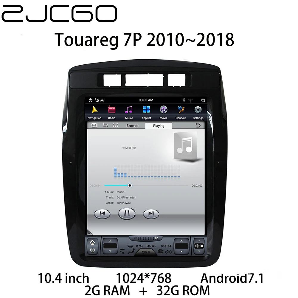 

Car Multimedia Player Stereo GPS DVD Radio Navigation NAVI Android Screen Monitor for Volkswagen Touareg 7P 2010~2018