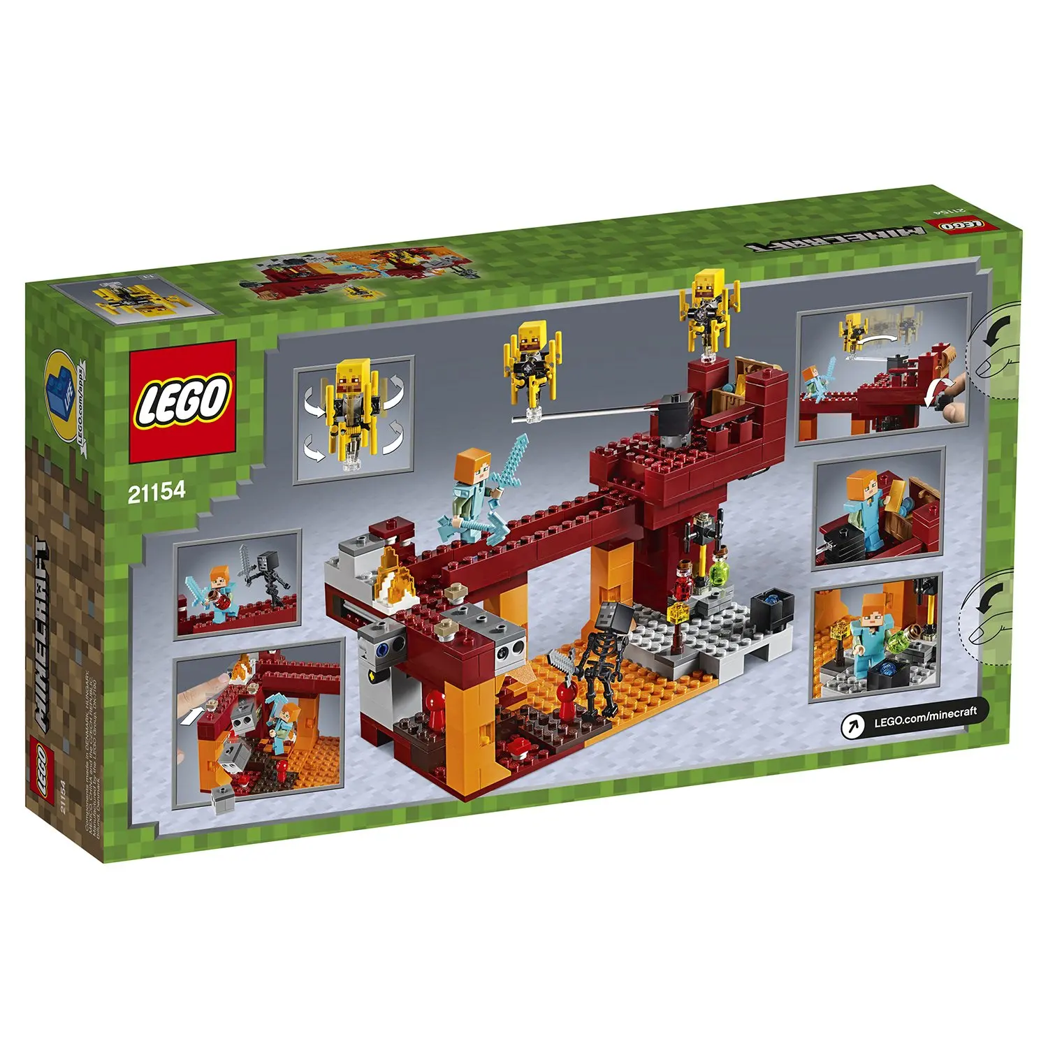 Designer Lego Lego Minecraft Bridge ifrita 21154 Designer Lego Lego Minecraft Bridge ifrita 21154