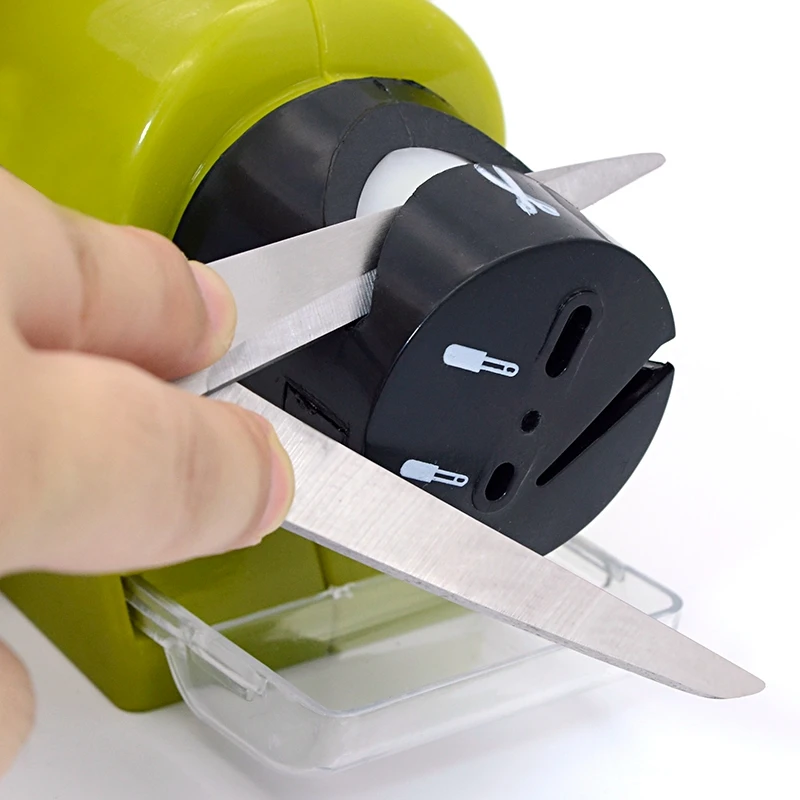 kitchen Multifunctional Motorized Rotary Whetstone Knife Electric Professional Stone Sharpening Tool Sharpener