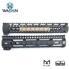 WADSN Airsoft 5 pièces BCM m-lok Keymod Kit de panneau de garde des mains tactique mlok keymod polymère Rail couverture accessoires de chasse