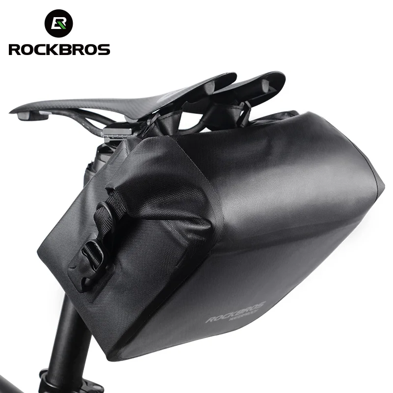 ROCKBROS руль велосипеда сумки 3L водонепроницаемый передняя Труба карман Универсальный наплечный Пакет Велоспорт Сумки на багажник велосипед аксессуары